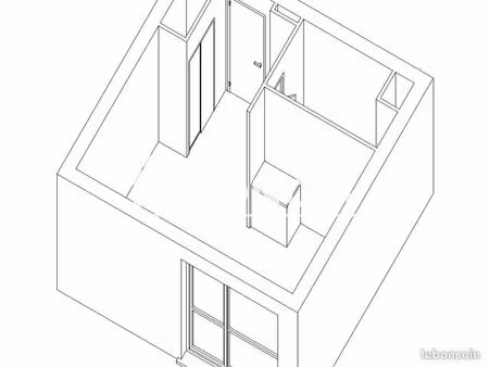studio 1 pièce 27 m²