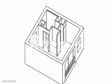 appartement 1 pièce 19 m²
