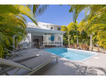 villa rénovée esprit contemporain piscine. marina de saint f