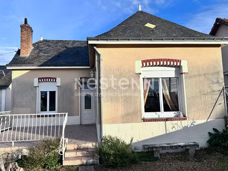 vente jolie maison de village de 93.88 m² avec terrain clos à vaas (72500)