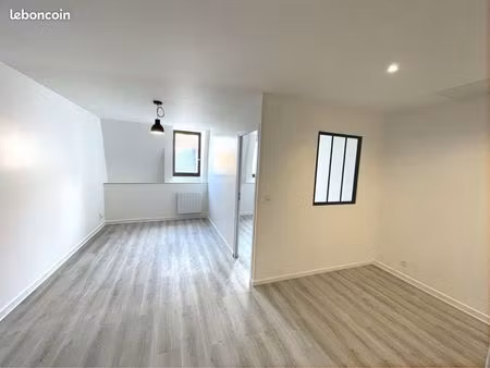 charmant 2 pièces rénové à la charité