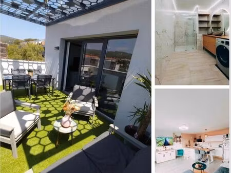 appartement - toit terrasse - charges comprises