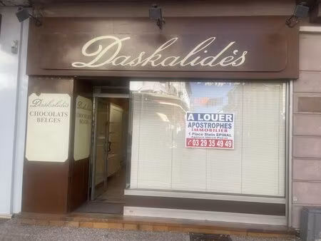 à louer local commercial 50 m² – 1 200 € |épinal