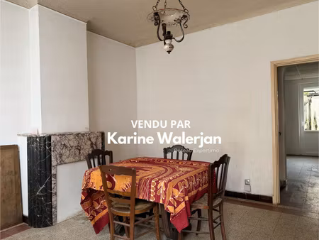 maison avec 3 garages jardin et combles amenageables fort potentiel