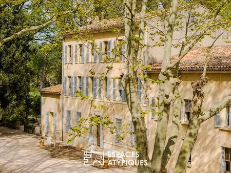 bastide de caractère bassin et oliveraie