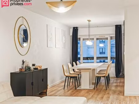 appartement 3 pièce(s) 92 m2 - cave et emplacement privatif