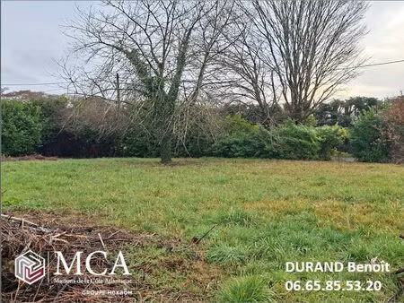 vente terrain 600 m² la force (24130)