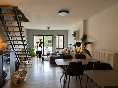 tof duplex appartement met twee slaapkamers en terras