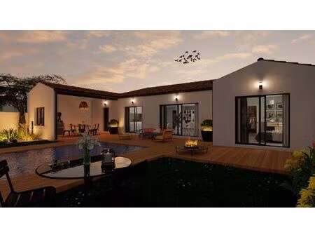 vente maison neuf 5 pièces 129m2 sainte-soulle - 354000 € - surface privée