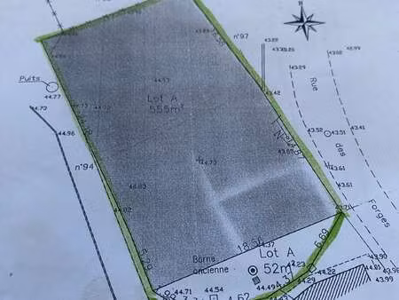 vente terrain à avrillé (85440) : à vendre / 607m² avrillé