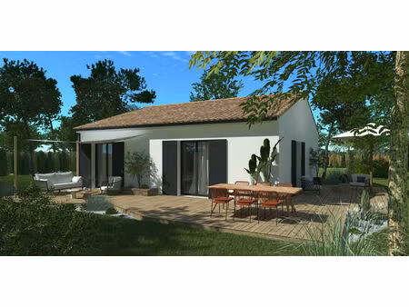 vente maison à construire 80 m² castelnau-de-médoc (33480)