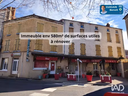 vente commerce 580 m² saint-germain-lembron (63340)