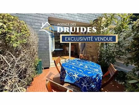 à vendre carnac 200m plage légenèse  appartement carnac 3 pièce(s) 41.83 m2 - 46.72...