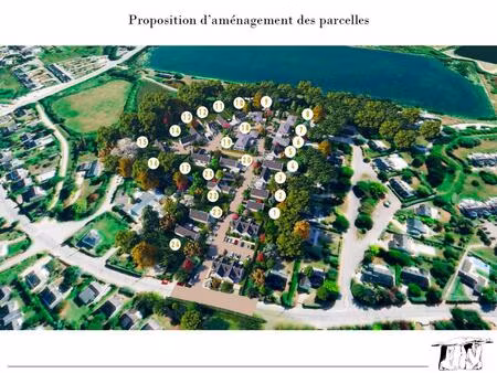 achat vente carnac entre bourg et plages  terrain constructible dans une résidence...