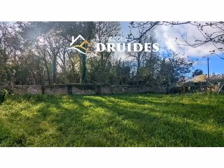 a vendre la trinité-sur-mer 56470 - terrain constructible de 354 m2 - plages  commerces et