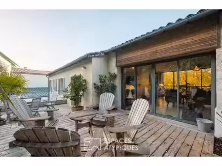 poésie architecturale pour cette demeure à la garette