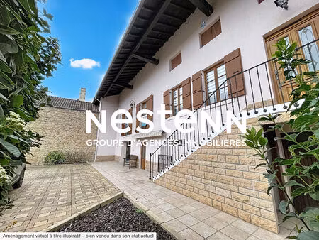 a vendre  maison avec fort potentiel nord macon (71000)