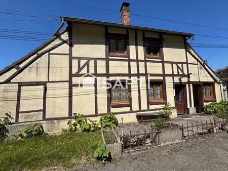 vente maison 3 pièces 60 m² gaillefontaine (76870)