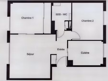 location appartement 3 pièces 50 m² à versailles (78000)