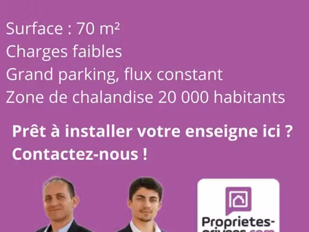 fourchambault - murs commerciaux  local commercial 70 m²