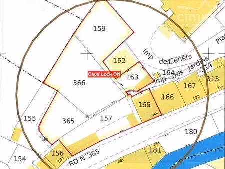 vente terrain 379 m² lamure-sur-azergues (69870)