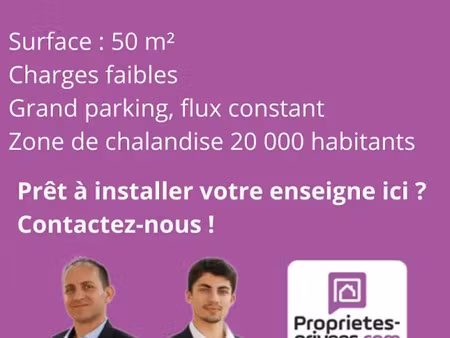 location locaux professionnels 50 m² à fourchambault (58600)  1 000 €