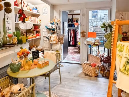 fond de commerce - boutique decoration dans une commune dynamiqu