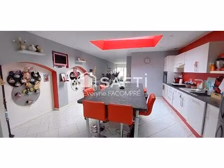 maison rénovée 119m² - 3 ch - garage - jardin