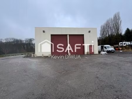 site industriel pour activité poids lourds