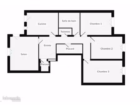 appartement t4 lumineux 77 m² mantes la jolie