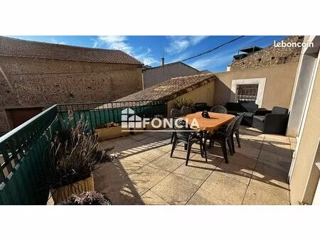 florensac  appartement t3 avec terrasse et garage