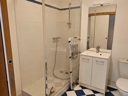 gd studio 33 m2 meublé rouen chu chauffage inclus garage