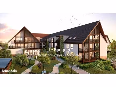 loue appartement neuf 40 97 m² - residence senior à seebach