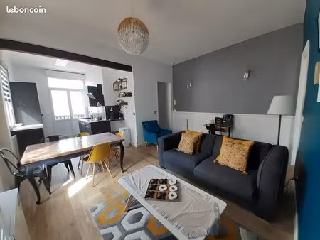 prox centre t3 meublee + parking+ balcon