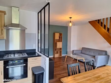 appartement duplex 50m² meublé avec balcon