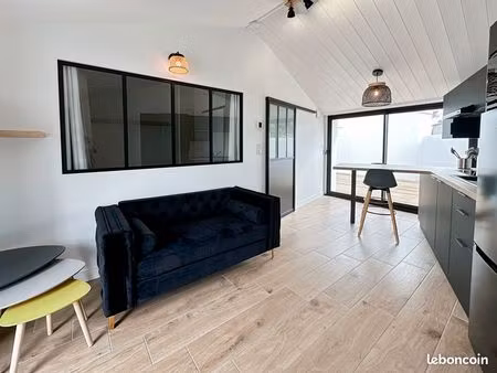 maison t2 meublée 27m2 - challans