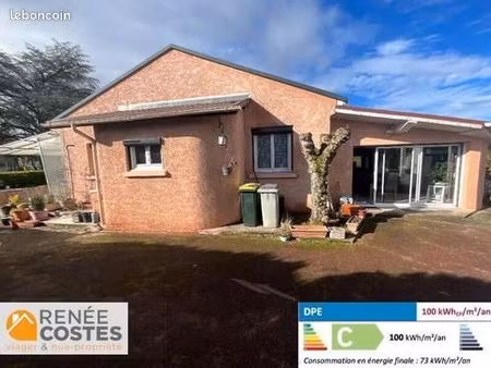 maison en viager 3 pièces 102 m²