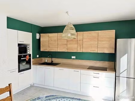 feyzin le haut - appartement t3 récent avec jardin