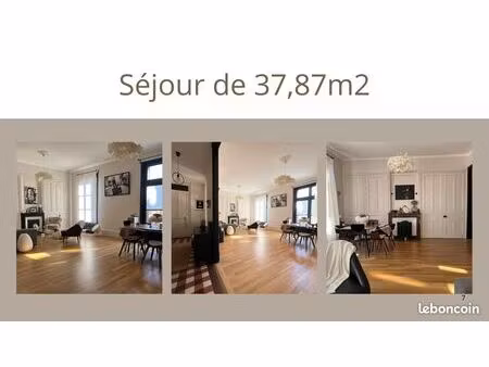 grand appartement quartier prisé
