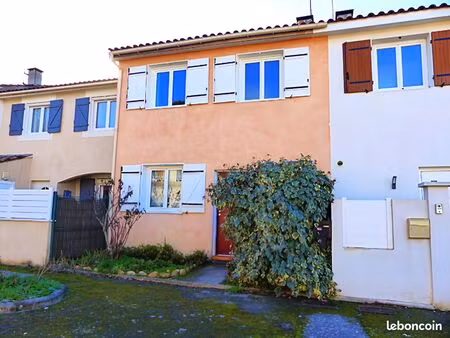 maison mitoyenne 81 m² avec jardin – 3 chambres – calas