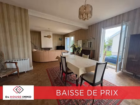 vente maison 6 pièces 177 m² à saint-maur (36250)  129 800 €