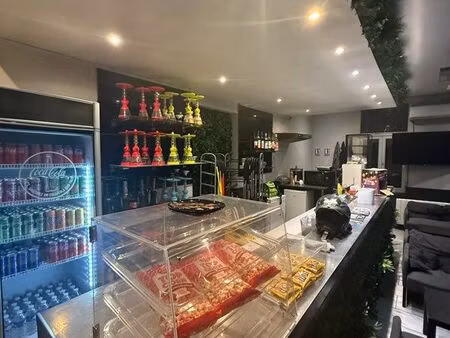 fond de commerce chicha bar a narguilé