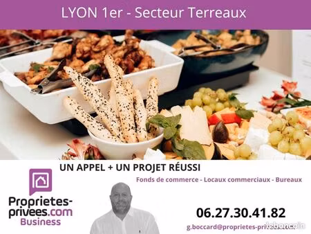 fonds de commerce restaurant 27 m²