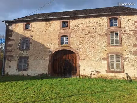 ferme en pierre à rénover – 350 m² – coeur de village corbenay terrain 1 466 m²