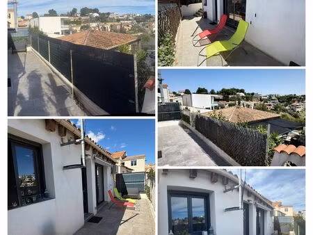 maison meublée t2 bis 55 m² avec terrasse 17 m² - bail mobilité 1 à 10 mois - disponible d