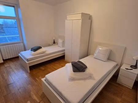 location chambres meublées appartement 115 m2 charges comprises