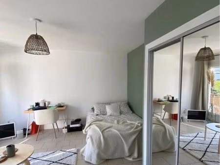 appartement t1 28m2 + garage + parking / 580eu cc