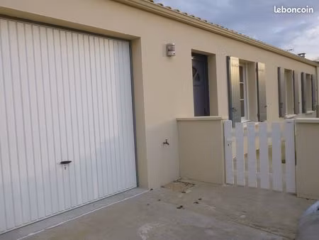 maison plain-pied 80m2 tonnay-charente aux normes pmr