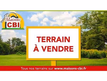 terrain constructible à vendre