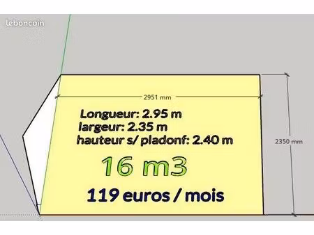 box garage stockage meubles sagone corse